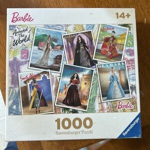 Barbie around the world ravensburger puzzle 1,000 pieces brand new sealed